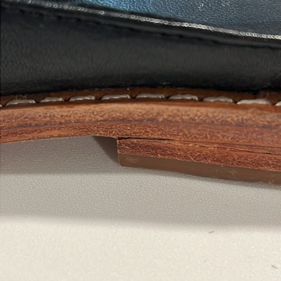 Fortress of Inca - 8, ADRA leather black mule slip ons - Picture 11 of 16